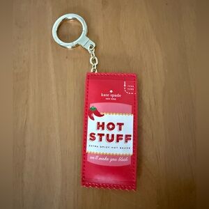 Kate Spade Hot Stuff Bag Charm/Keychain